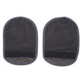 thumbnail image 2 of 2 Pcs Sand Wipe Off Mitts, Mesh Fabric Beach Sand Remover Cleaner for Kids and Sensitive Skin, with Plush Material for Beach Volleyball Sandboxes Vacations, 2 of 7