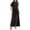 Black-Trousers Suit, variant on Summer Solid Color Short Sleeve Turn Down Collar Lapel Hollow Out Lace Vest and Wide Leg Pants Two Piece Outfit for Women Black L