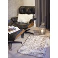 thumbnail image 4 of Luxe Hudson Faux Sheepskin Single Rug | 2'x3', 4 of 4