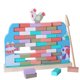thumbnail image 2 of Building Blocks Game Hen Push Wall Pumping Wooden Blocks Toys Parent-Child Interaction Montessori Toy Games heqiyong toy, 2 of 2