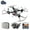 Dual Camera, variant on TERGAYEE Intelligent Obstacle Avoidance Drone with HD Camera, Optical Flow Localization Stable Hovering Mobile App Control Gesture Recognition Quadcopter, Suitable as Gifts for Men