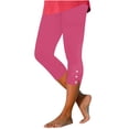 thumbnail image 2 of Weiqiqre Yoga Pants Women Workout Leggings with Side Pockets High Waisted Tummy Control Hip Lift Yoga Pants Activewear, 2 of 9