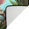 thumbnail image 6 of Coolnut Easter Cute Rabbit Bath Curtain Rugs Sets 2 Pcs, Bathroom Theme Set with Shower Curtain and Non-Slip Carpet -12 Hooks-60X72in438 Home Decor, 6 of 7