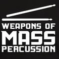 thumbnail image 3 of CafePress - Weapons Of Mass Percussion T Shirt - Men's Classic Graphic Cotton T-Shirt, 3 of 4