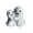 White B, variant on Cute White Ghost Mini Desktop Figurine, Soft Spooky Ghost Tabletop Ornament Statue, Decorative Small Ghost for Home Bedroom Living Room Shelf & Halloween Party