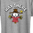 thumbnail image 3 of Peanuts - Snoopy Scarecrow Hay There - Women's Short Sleeve Graphic T-Shirt, 3 of 6