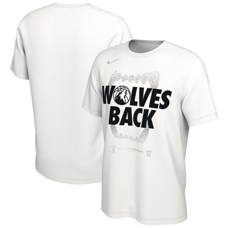 Unisex Nike White Minnesota Timberwolves 2024 NBA Playoffs Mantra T-Shirt