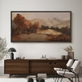 thumbnail image 4 of Large Framed Canvas Print Abstract Modern Wall Art Decorative Ready to Hang Painting for Living room Bedroom - 60"x30" Black Frame, 4 of 9