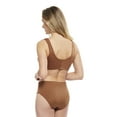 thumbnail image 6 of Carole Martin Full Freedom Comfort Bra WireFree Front Closure Style 7218 Cafe 48, 6 of 37