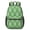 Green and White, variant on Blue and Green Checkered Pattern 17" School Backpacks for Teens,Waterproof Oxford Fabric,S-Shape Padded Straps for School,Travel,Hiking,Camping