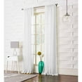 thumbnail image 7 of No. 918 Vida Crushed Texture Semi-Sheer Rod Pocket Curtain Panel, 50"x84", White, 7 of 7