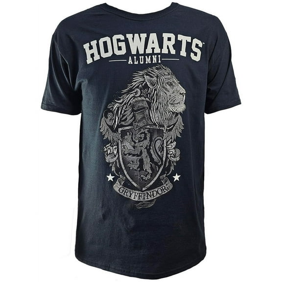 Harry Potter Gryffindor Crest Adult Tee Shirt, XS-2XL (Unisex)