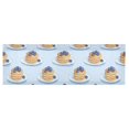 thumbnail image 6 of Yayeee Kitchen Valance Rod Pocket 54" x 18" Living Room Window Curtain, Blueberry Pancake Pattern, 6 of 6