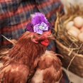thumbnail image 3 of LINMOUA Chicken Hats For Hen Small Funny Chicken Accessories Feather Top Hat, 3 of 4