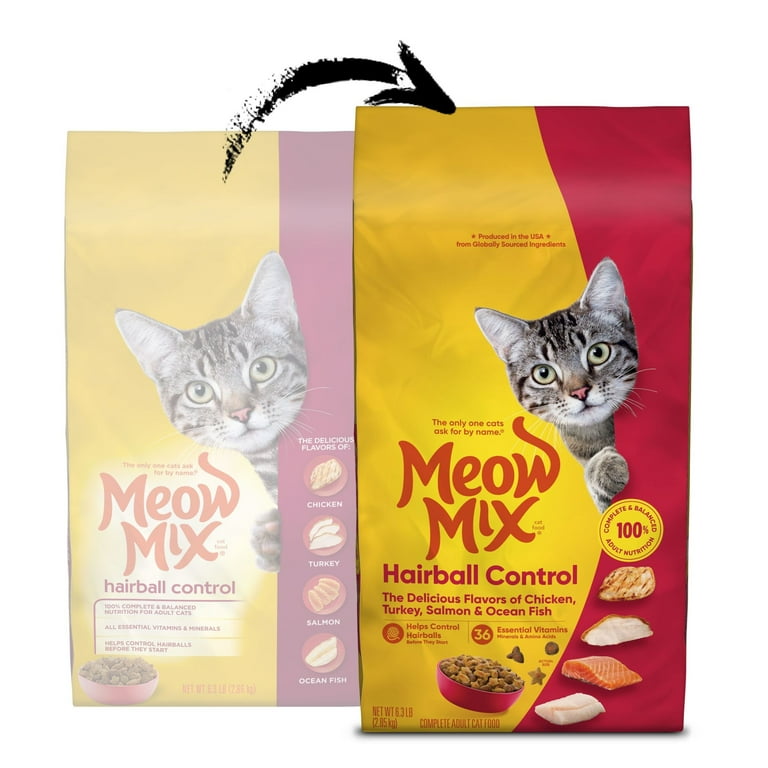 Meow Mix Hairball Control Dry Cat Food Meow Mix Hairball Control Dry Cat Food