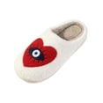 thumbnail image 2 of Willtoo Slippers For Women Indoor Fuzzy Closed Toe Fluffy Plush Warm Indoor House Slides Non Slip Soft Sole Casual Home Walking Shoes, 2 of 5