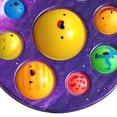 thumbnail image 5 of Juguete De Autismo Juego de burbujas de juguete sensorial educativo con llavero antiestrés Planet Kids C Ehuebsd libre de BPA, 5 of 5