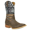 thumbnail image 2 of Tin Haul Mens Freedom Patriotic Square Toe Pull On Cowboy  Mid Calf Boots, 2 of 5