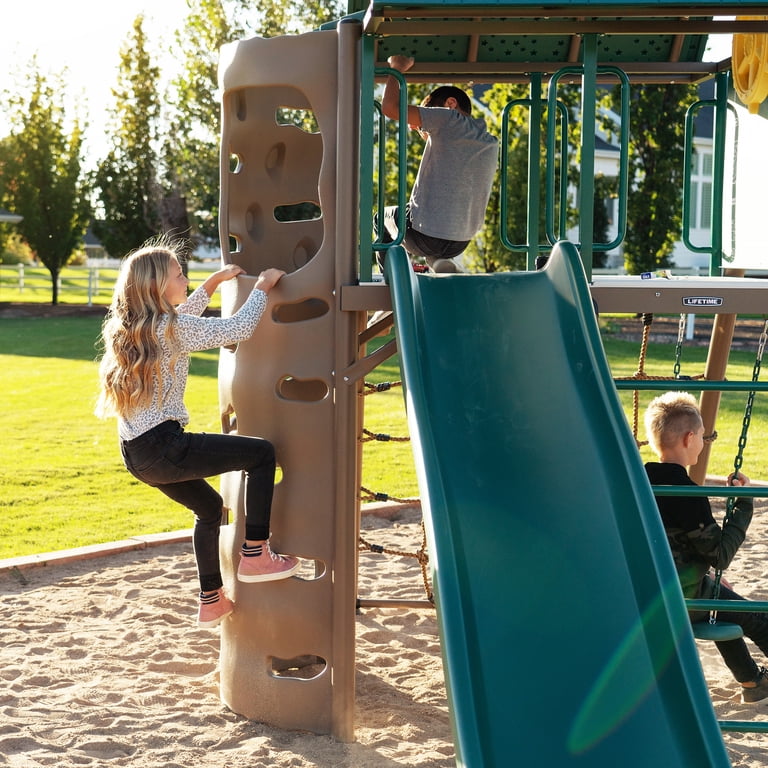 Lifetime, Kid's Big Stuff Metal Swing Set, 91069, Outdoor