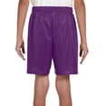 thumbnail image 3 of A4 Lined Tricot Mesh Shorts For Teen Male in Purple | NB5301, 3 of 3