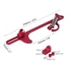 thumbnail image 2 of Qiilu Billet - Soporte de carburador de cable de acelerador de aluminio para carburador Holley serie 4150 y 4160 (rojo) EOTVIA No, 2 of 4
