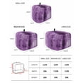 thumbnail image 3 of Purple Toaster Cover 2 Slice, Retro Oil Painting Modern Abstract Art Aesthetics Dustproof Bread Machine Oven Cover with Storage Pockets, Fits Most Kitchen Toasters Protector, 3 of 5