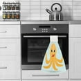 thumbnail image 6 of Hanging Towels 1 Pcs, Dish Towels Lovely Octopus Absorbent Hand Towels with Hanging Loop Washcloth for Bathroom Kitchen, 6 of 6