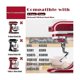 thumbnail image 5 of Spiral Dough Hook for Kitchenaid 4.5-5 Quart Tilt-Head Stand Mixer, Dough Hook Replacement for Kitchenaid Attachment, 5 of 5