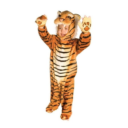 Brown Plush Tiger Costume Child Infant
