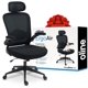 thumbnail image 1 of Silla de oficina Oline ErgoAir ergonómica ajustable lumbar negra, 1 of 8
