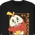 thumbnail image 3 of Pokémon - Fuecoco Stats - Men's Crew Neck Fleece Pullover, 3 of 5