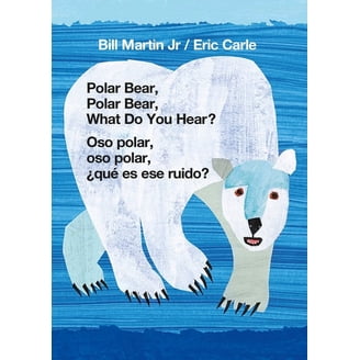 Bill Martin, Polar Bear What Do You Hear? Sound Book - Walmart.com