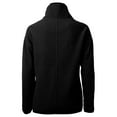thumbnail image 3 of Women's Cutter & Buck  Black ACC Gear Cascade Eco Sherpa Fleece Half-Zip Pullover Top, 3 of 3