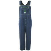 Liberty - Big Men's Stonewashed Denim Zip Fly Bib Overalls