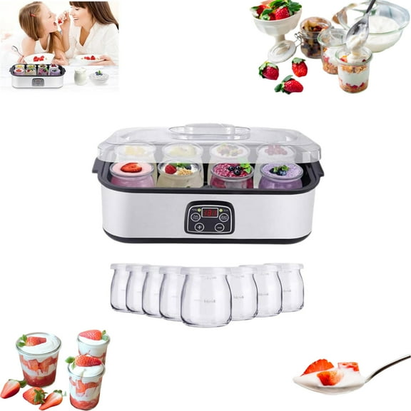 Probiotic Yogurt Motor, Yogurt Maker Machine, Yogurt Maker With Temperature Control, Yogurt Maker 36 Hour, Yogurt Maker, Electric Yogurt Maker Machine Adjustable Temperature And Time Control