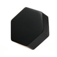 thumbnail image 2 of GlideRite 1-1/2" Solid Hexagon Matte Black Cabinet Knob, 2 of 6