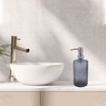 thumbnail image 2 of Unique Bargains 1 Pc Elegant Soap Pump Dispenser for Bathroom 16.9oz Gray Silver Tone, 2 of 6