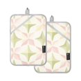 thumbnail image 7 of Yayeee Pot Holders Kitchen Heat Resistant with Pocket 7"x9.8" Cotton Oven Cooking Hot Pads, Pastel Pink Geometric, 7 of 7
