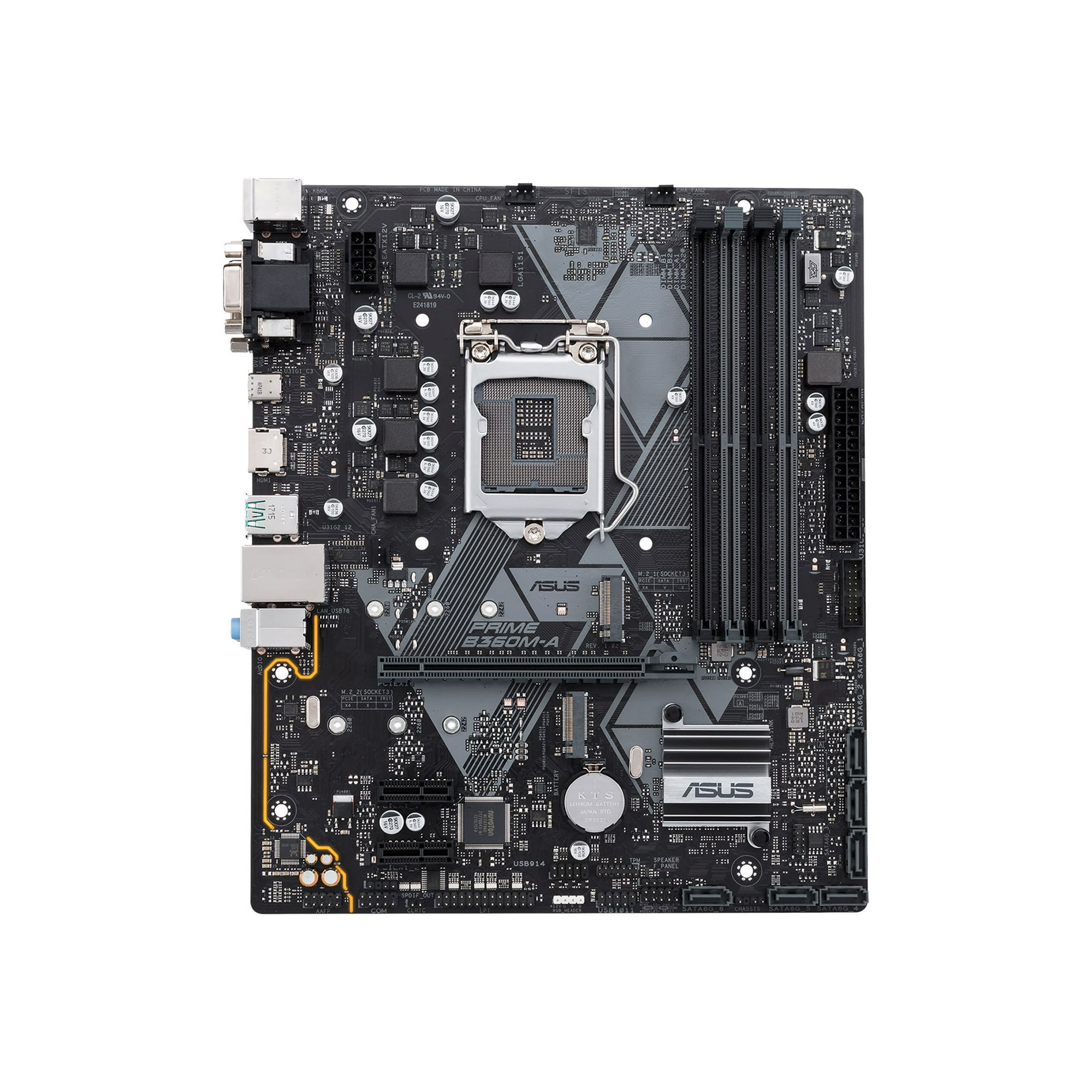 ASUS PRIME B360M-A Motherboard micro ATX LGA1151 Socket