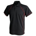 thumbnail image 5 of Finden & Hales Kids Big Boys Piped Performance Sports Polo Shirt, 5 of 10