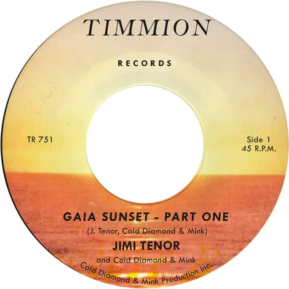 Jimi Tenor & Cold Diamond & Mink - GAIA SUNSET - Music & Performance - Vinyl [7-Inch]