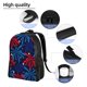 thumbnail image 5 of Fotbe Red White Blue Fireworks Mochila de Viaje para Laptop, Mochila Ejecutiva Delgada y Resistente 15.6", 5 of 8