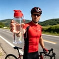 thumbnail image 6 of Reusable Water Bottle with Flip-Top Lid and Lanyard, Leak-Proof Sports Bottle - R, 6 of 7