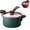 Green, variant on Micro Pressure Stock Pot, 3.5L Non-Stick Stew Pot with Lid, Fast Cooking Cookware for Gas and Induction Stove, 9.4-inch Diameter, Green
