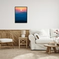 thumbnail image 3 of Stupell Industries Sunset Over Mountains Landscape Photography Black Framed Art Print Wall Art, 24 x 30, 3 of 9