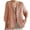 Orange, variant on Taqqpue Womens Linen Blazer Casual Long Sleeve Lightweight Button Jackets Spring Summer Solid Color Suit Shirts