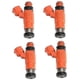 thumbnail image 1 of [ 4pcs] 68v-8a360-00-00, 68v8a3600000, Inp-771, -210 For F115 Outboard 2000-2011 Fuel Injector, 1 of 5