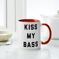 thumbnail image 4 of CafePress - Kiss My Bass - 11 oz Ceramic Mug - Novelty Coffee Tea Cup, 4 of 4