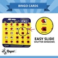 thumbnail image 3 of Cartas de bingo Regal Games con obturador para dedos, 4 paquetes, color amarillo Regal Games Regal Games, 3 of 6