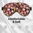 thumbnail image 3 of Xecao Ice Cream Cake for Soft Fluffy Sleeping Blindfold, Nap eye cover tailored for the utmost comfort for girls, women, kids, and adults., 3 of 7